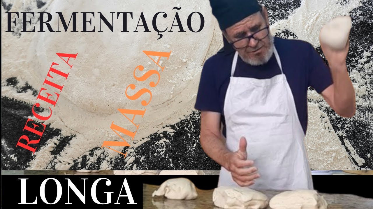 Receita Massa Longa Fermentação Longa - 24 horas