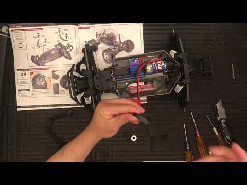 Traxxas Stampede 4x4 Kit Build Part 14 Page 26 Body Mount Bag assemble and install