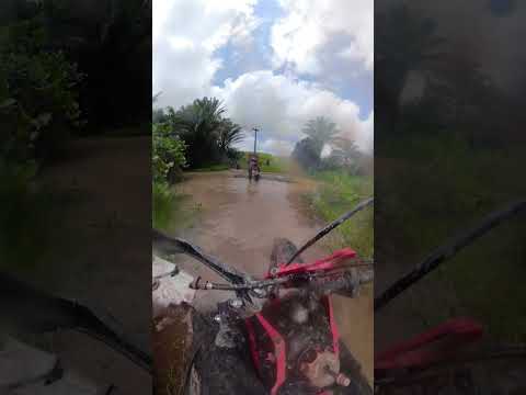 Passagem da laje no Conde-PB