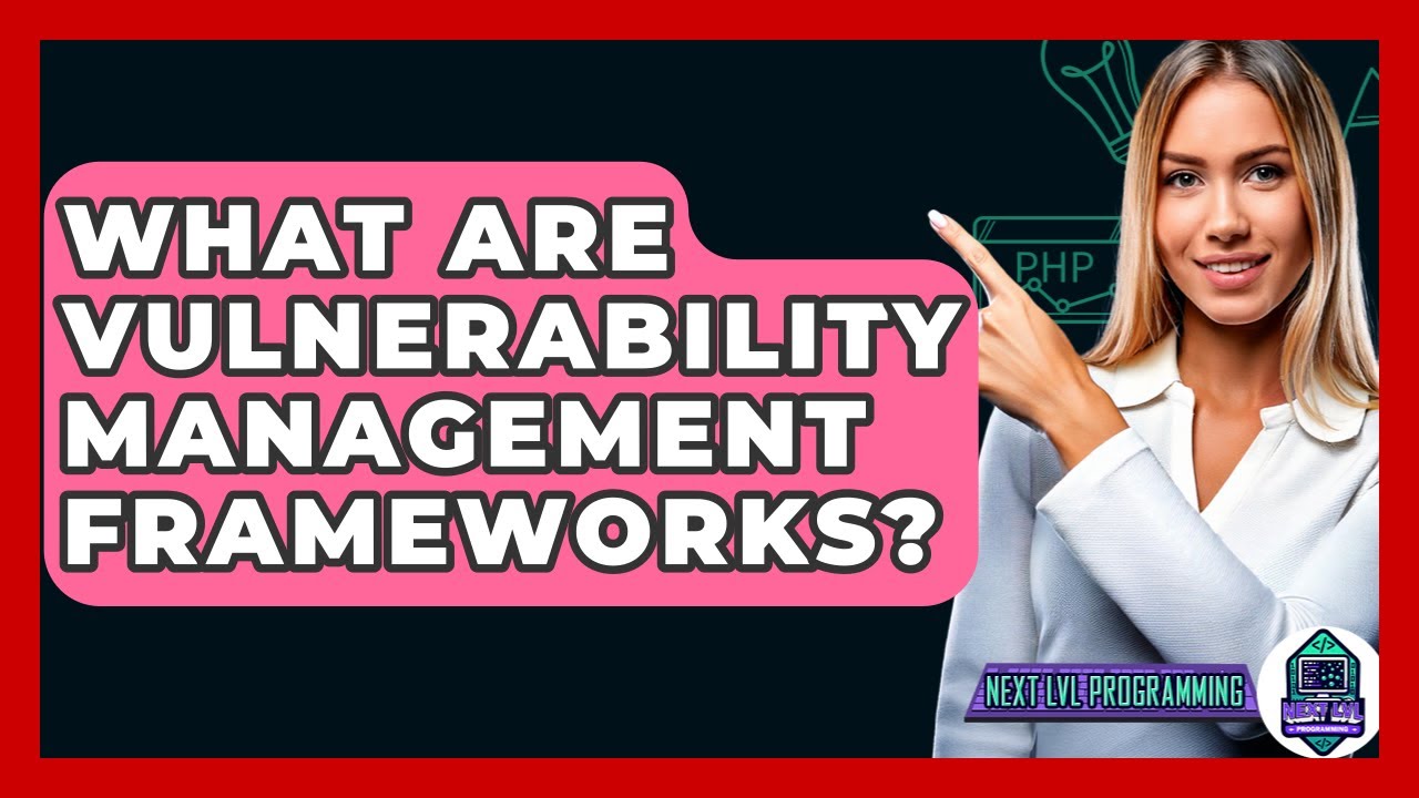 What Are Vulnerability Management Frameworks? - Next LVL Programming