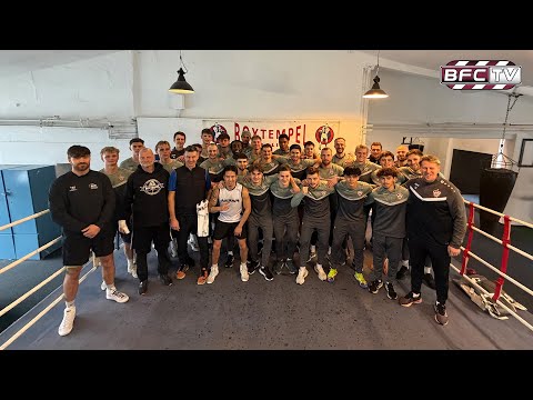 BFC-TV: BFC Dynamo visits the Berlin boxing arena, Part 1