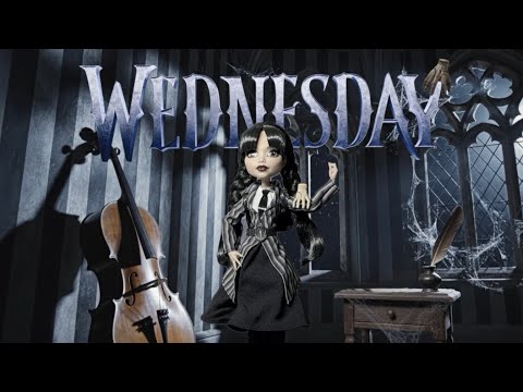 Monster High × Wednesday Unboxing || ASMR