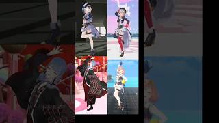 おしゃれ番長 踊ってみた にじさんじ まとめ2 #shorts #vtuber #町田ちま #える #弦月藤士郎 #本間ひまわり