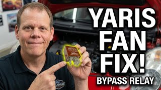 Toyota Yaris Cooling Fan Not Working Right? High-Speed Relay Fix