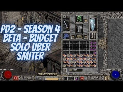 Project Diablo 2 - Season 4 Beta - Budget Solo Uber Smiter