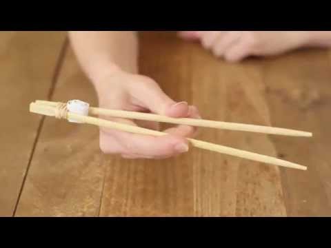 Chopstick Trick: Rubber Band