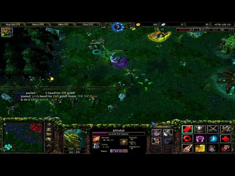 Warcraft Gaming | Dota Lod 6.74C v5d | Terrorblade Vs Team 2 | Defense Of the Ancients | Path 40