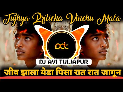 जीव झाला येडा पिसा - Tujhya Priticha Vinchu Mala Chawla Remix ( Marathi DJ Song ) DJ Avi Tuljapur