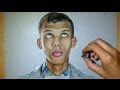 Dessin réaliste : Stromae (Portrait) 