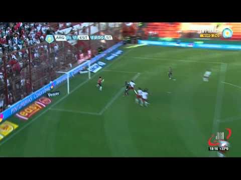 GOL DE ZAPATA - ARGENTINOS 2 ESTUDIANTES 1 - FECHA 15 (13 11 2012)