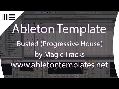 Ableton Live Midi Production Template - Busted (BIG ROOM EDM STYLE)