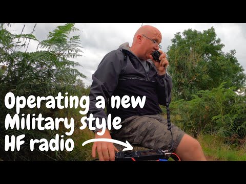 First trip out with a new MILITARY style HAM RADIO