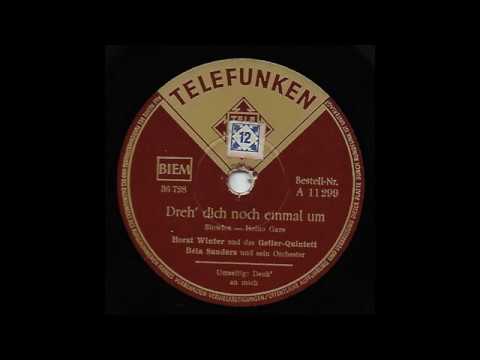 Dreh' Dich Noch Einmal Um - Horst Winter