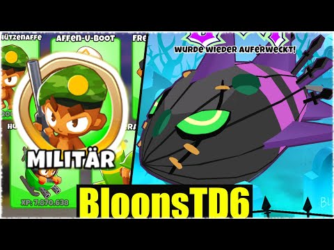 KANN ICH NUR MIT MILITÄR GEGEN LYCH GEWINNEN? - Bloons TD6 [Deutsch/German]