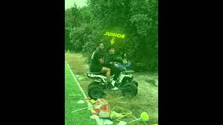 Junior For Car With Friend VS Ronaldo 🤑😑
