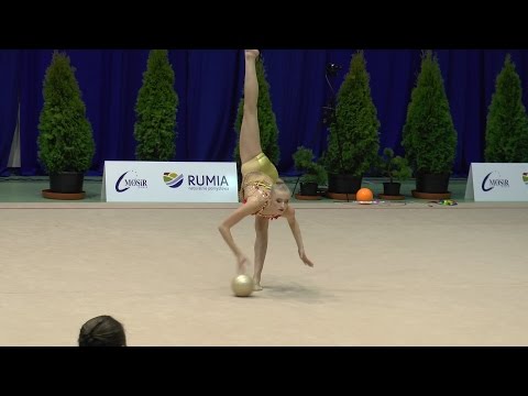 Gimnastyka artystyczna: Julia Kondzioła - UKS Błękitna Szczecin  (26-27. 11. 2016)