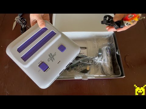 Classiq II HD NES/SNES console unboxing & setup