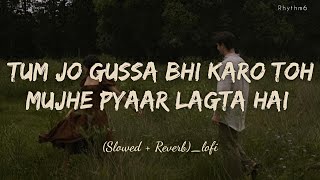 Download lagu Tum Jo Gussa Bhi Karo Toh Mujhe Pyaar Lagta Hai (Slowed   Reverb) | Shaan, Sunidhi Chauhan | Rhythm6 mp3