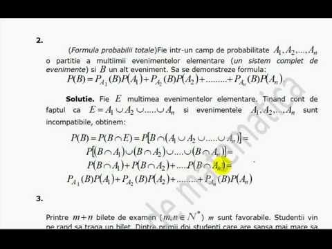 X-Statistica si probabilitati-Probabilitati conditionate-Excelenta si performanta
