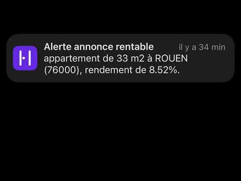 Horiz.io Alertes Rendement