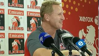 Johan Ackermann:  I'm going nowhere