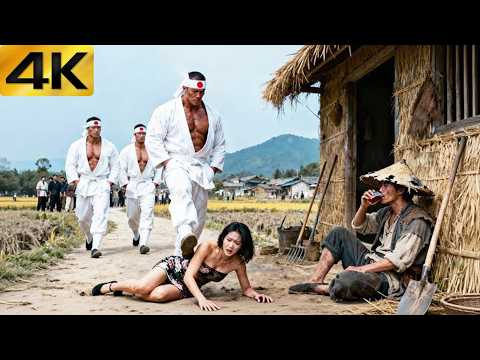 【4K】2026 Action Movie: Villager Bullied by Samurais, But a Farmer Destroyed Them All With Bare Hands