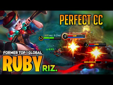 Perfect Offlaner Ruby Queen Of Lifesteal [Former Top 1 Global Ruby] By Riz. - Mobile Legend