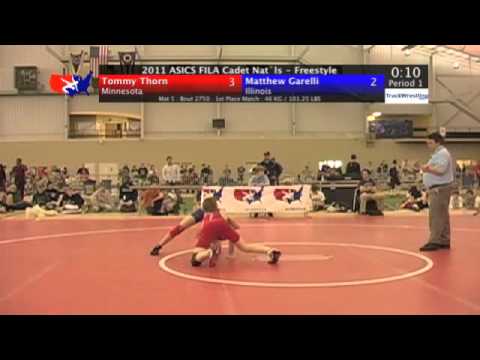 FILA Cadet Freestyle Final 46kg - Tommy Thorn vs. Matthew Garelli