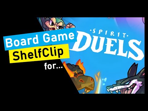 ShelfClips: Spirit Duels (Short Board Game Preview)