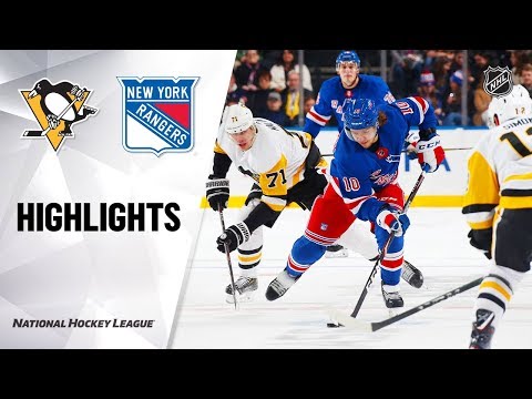 NHLハイライト｜ペンギンズ@レンジャーズ 11/12/19 (NHL Highlights | Penguins @ Rangers 11/12/19)