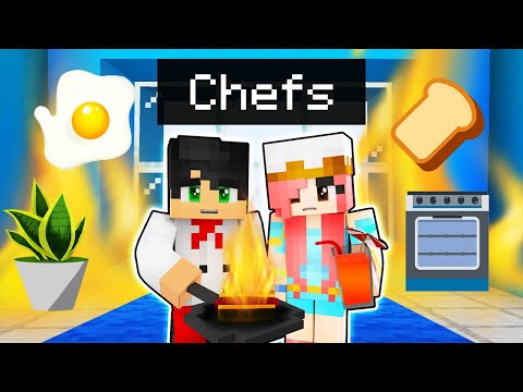 Playing as CHEFS in Minecraft!