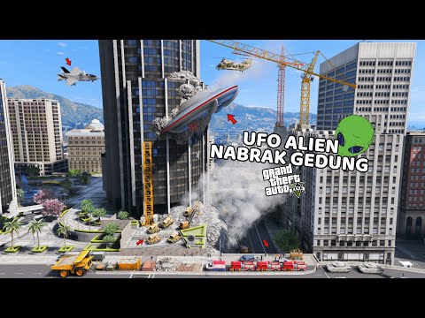 PERANG MELAWAN ALIEN - GTA 5 MOD