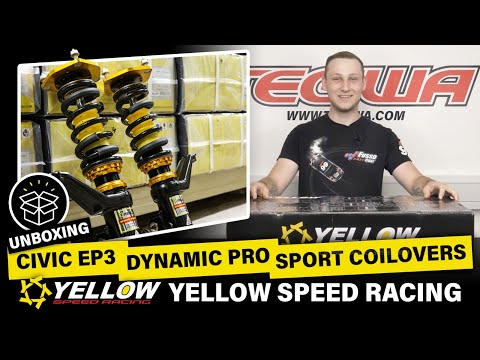 Product Unboxing: Yellow Speed Racing (YSR) Dynamic Pro Sport Coilovers For Honda Civic Type R EP3!