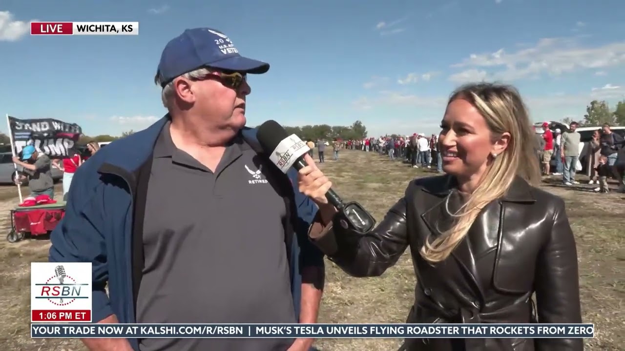 MAGA Patriots Share Message to President Trump as They Arrive in Droves to Kansas Rally - 10/19/26