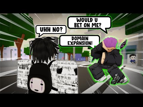 Asking SWEATY PLAYERS if They Bet on HAKARI (Roblox Jujutsu Shenanigans)