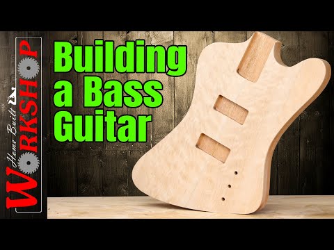 Building a Bass Guitar Part 1 | Making the Body