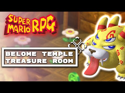 Super Mario RPG: How To Find The Belome Temple Treasure Room Key