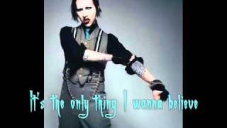 Slutgarden - Marilyn Manson [Lyrics, Video w/ pic.]