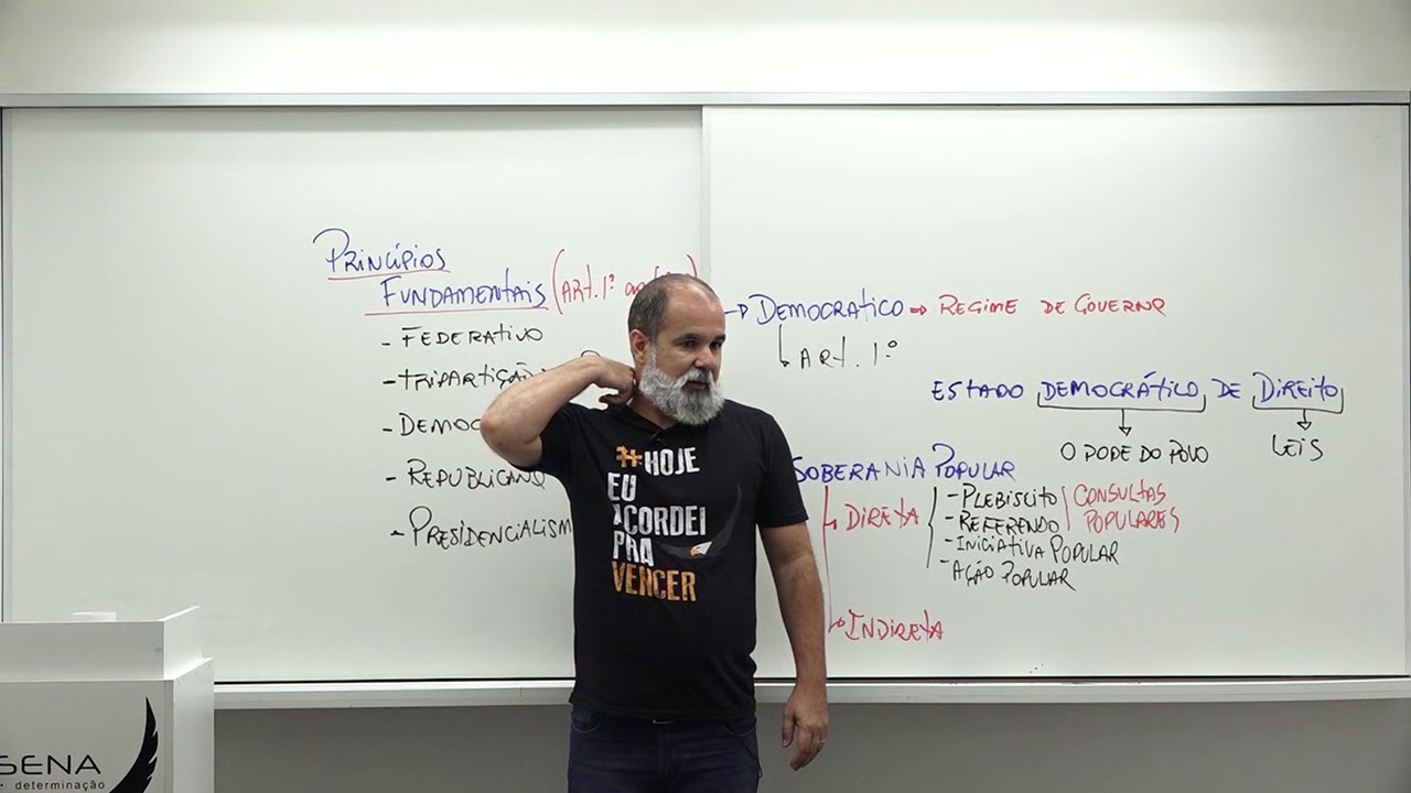 Direito Constitucional | Princípio Democrático | Daniel Sena