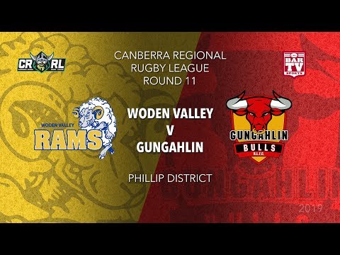 2019 Canberra Region RL - Round 11 - Woden Valley Rams v Gungahlin Bulls