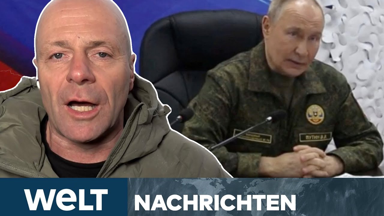 KRIEG IN UKRAINE: Putin macht Angebot! Tausch von Gebieten?! Doch es gibt einen Haken I WELT STREAM