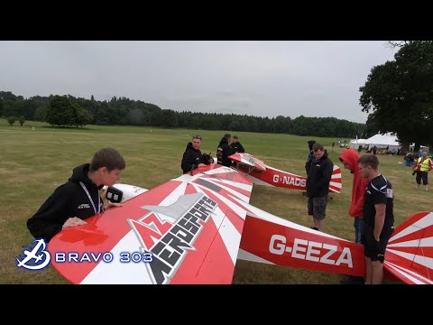 Enormous RC Aeroplane Spectacle: Bill Hempell Cubs at Weston Park Model Air Show 2022