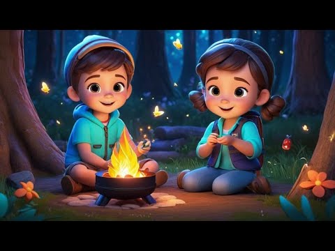 Campfire Song with Marshmallows + More Nursery Rhymes & Kids Songs