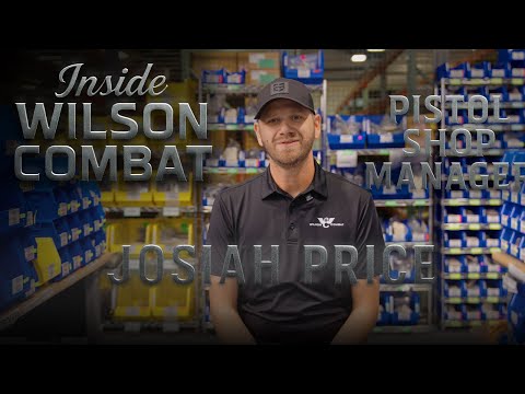 Inside Wilson Combat: Pistol Shop Manager — Josiah Price