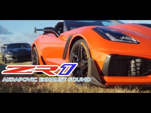 2019 ZR1 Akrapovic Exhaust Sound