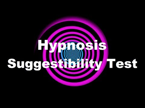 Hypnose: Suggestibilitätstest