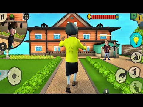 Scary Robber Home Clash - Update New Levels New Prank Miss T Enter in Brian House (Android,iOS)