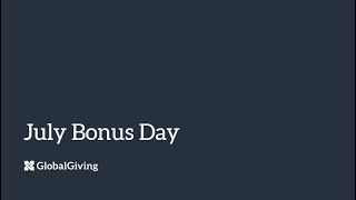 2019 July Bonus Day Webinar