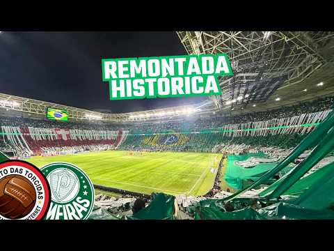 FESTA ABSURDA E CLASSIFICAÇÃO HISTÓRICA DO PALMEIRAS NA LIBERTADORES (30/10)