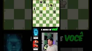 Xadrez: O Empate Surpreendente no Final de Estudo #shorts